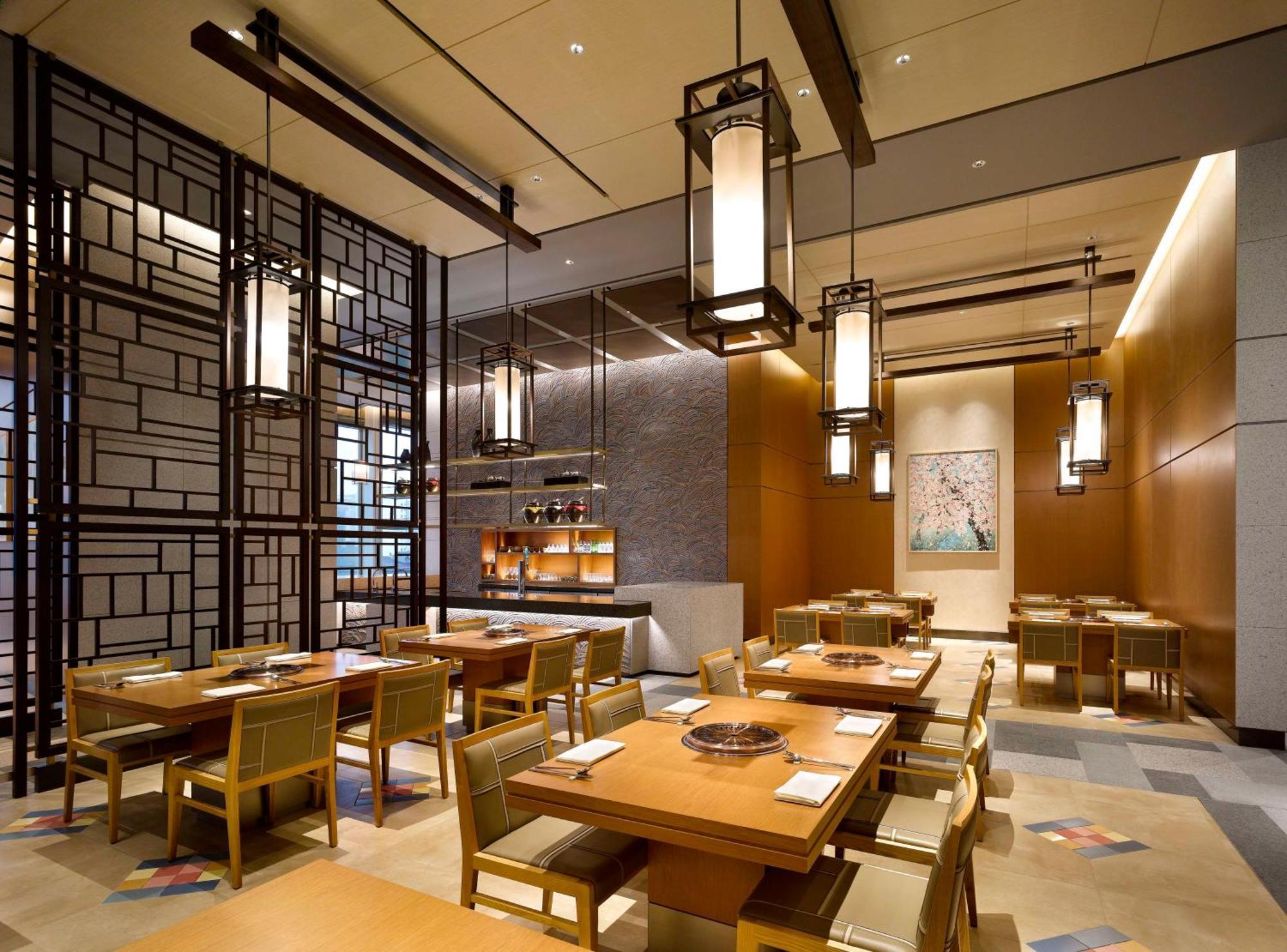 济州君悦酒店 济州市 外观 照片 Interior of the restaurant