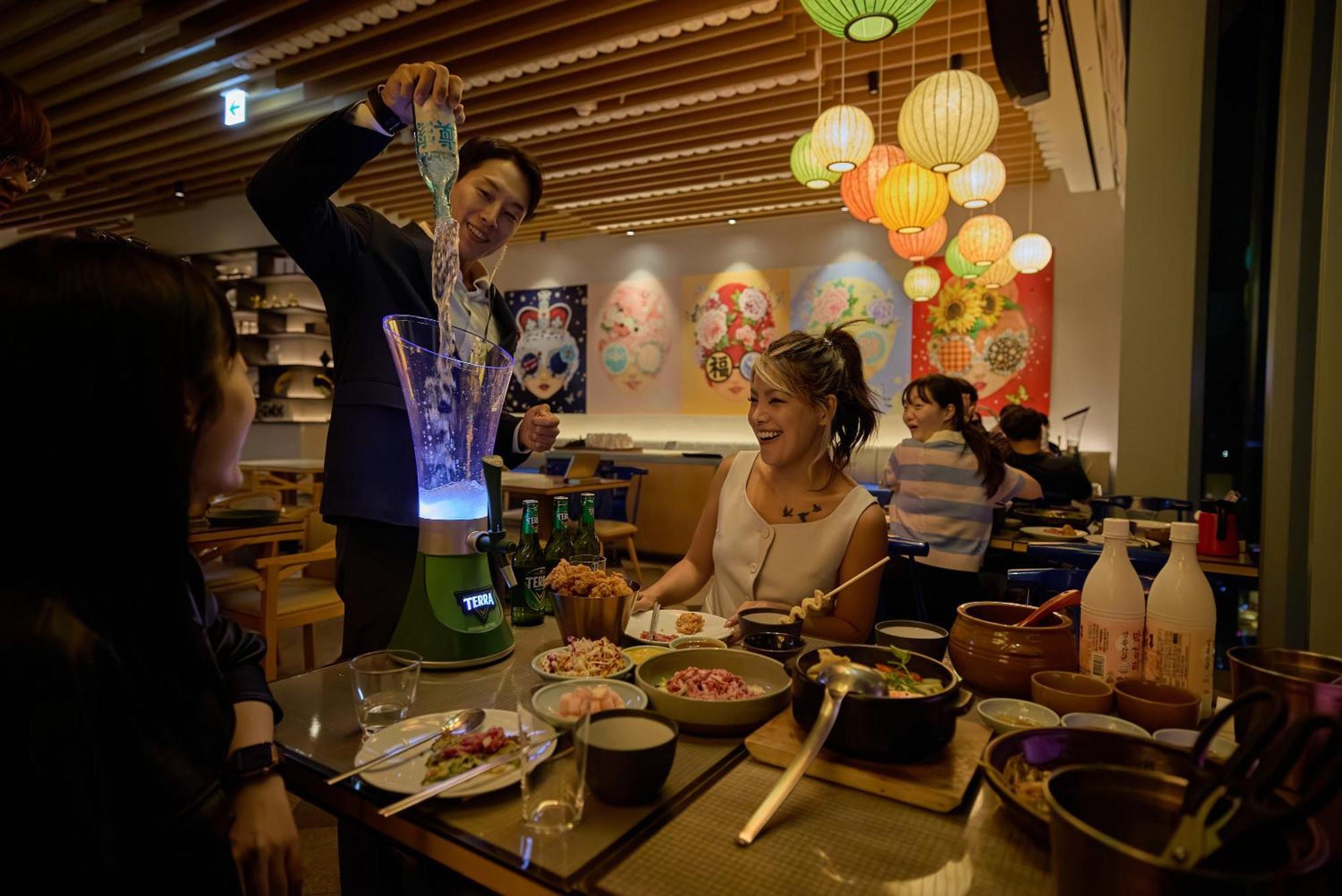济州君悦酒店 济州市 外观 照片 A restaurant in China